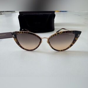 Tom Ford Tortoise Cat-Eye Sunglasses